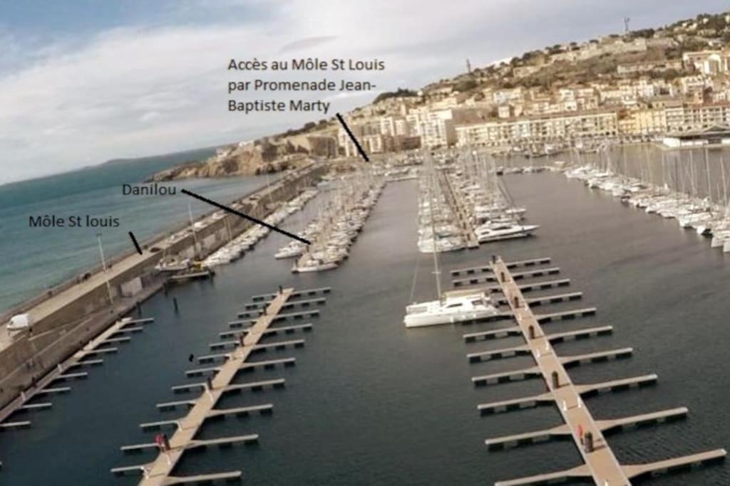 Hotel Nuitee A Bord De Danilou Un Voilier De 9.50M à Sète Extérieur photo